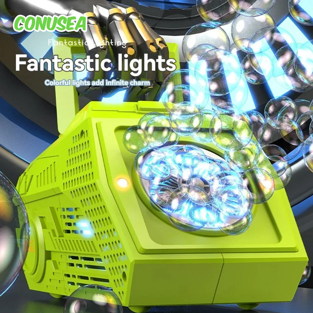 2025 nowa bańka mydlana bańki maszyna dmuchawa dla dzieci dmuchanie baniek zabawki dla dziewczynek chłopcy dzieci urodziny wesele gry