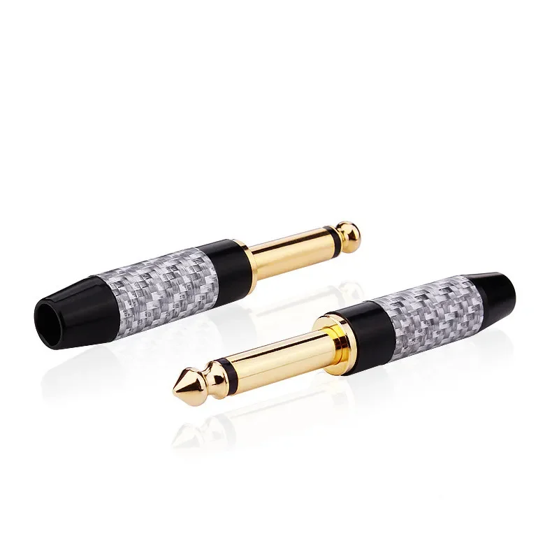 6,35mm 6,5mm Audio Stecker Lautsprecher Anschluss Für Neutrik Mikrofon Konsole Audio Stecker Jack 6,5 Verstärker Mikrofon Stecker 6,35