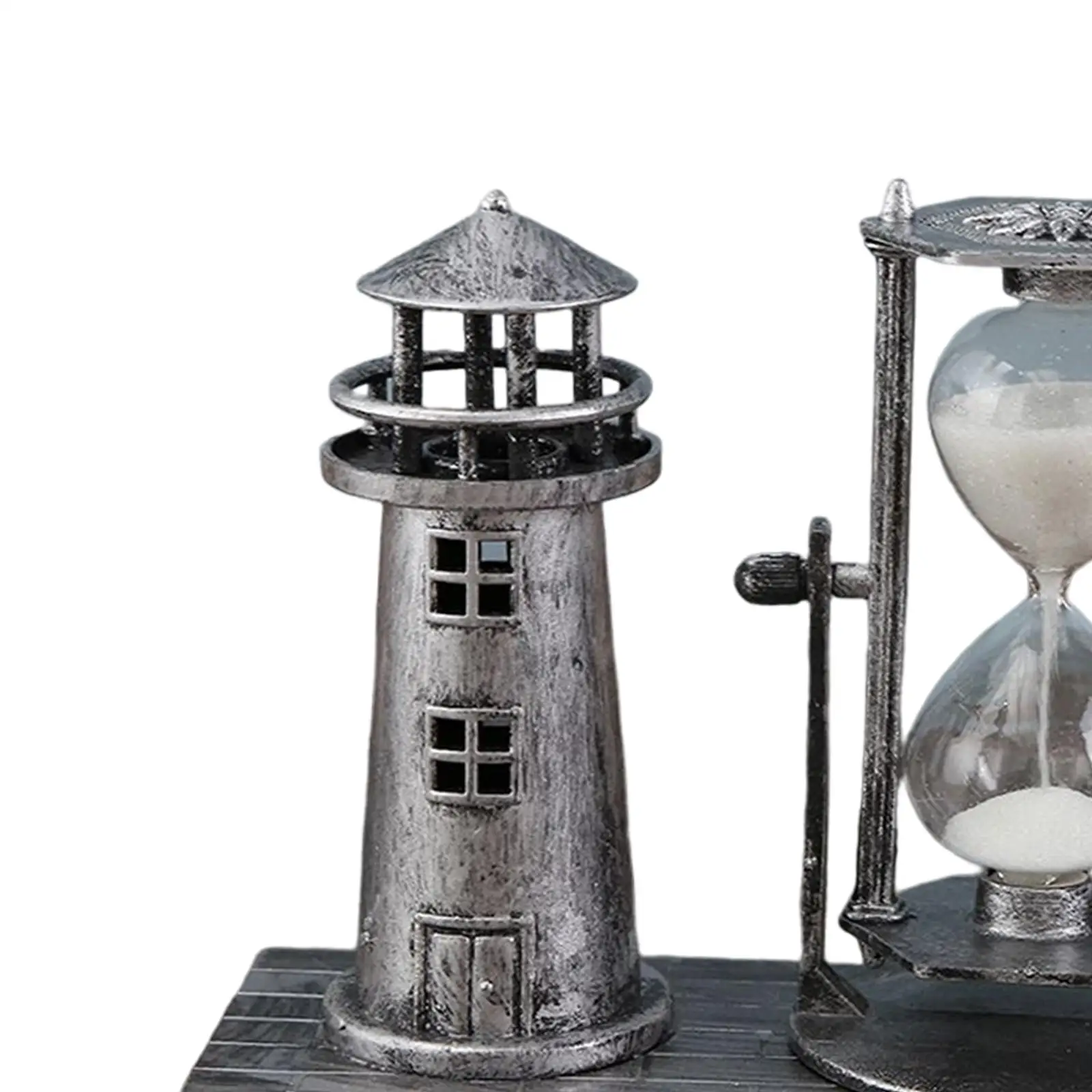 Modern Hourglass Sand Timer, Sandglass Estátua, Desktop Acessórios, Presente do quarto