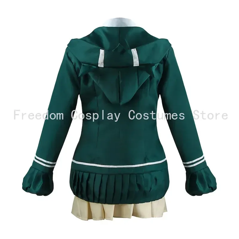

Аниме Danganronpa Nanami ChiaKi, парик для косплея, школьная форма Jk, игра Dangan Ronpa, костюмы на Хэллоуин для женщинx; 2'a, 6.h; 8'v,