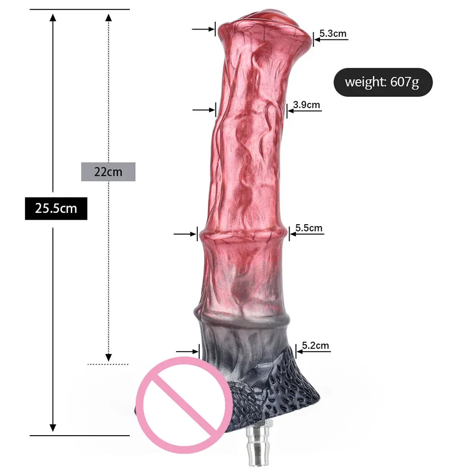 FREDORCH NEW Sex Machine Big Black Dildos VAC-U-LOCK Vibrator For Women Attachments Toys for Adults Realistic