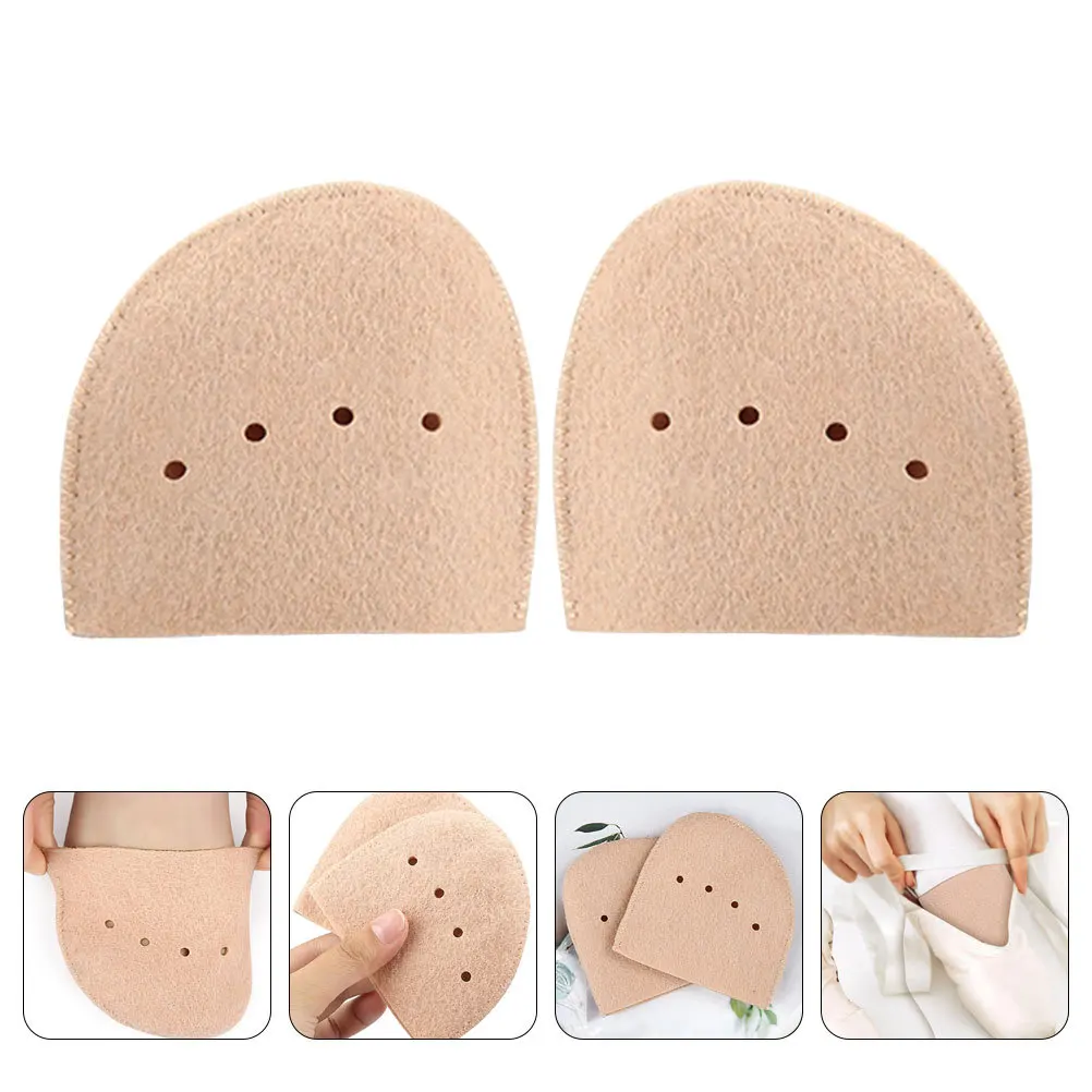 

1Pair Felt Ballet Toe Pads Soft Breathable Toe Protectors for Dance Shoe Covers Modern Jazz Dancers Foot Pads for Shoes