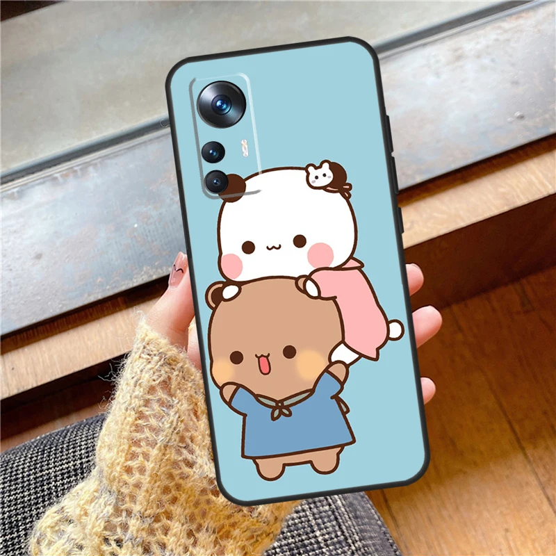 Cute BuBu DuDu Case For Xiaomi 12T Pro 11T 12 13 Lite 12X Cover For POCO X5 Pro X4 X3 F4 GT F3 F5 M5 C40