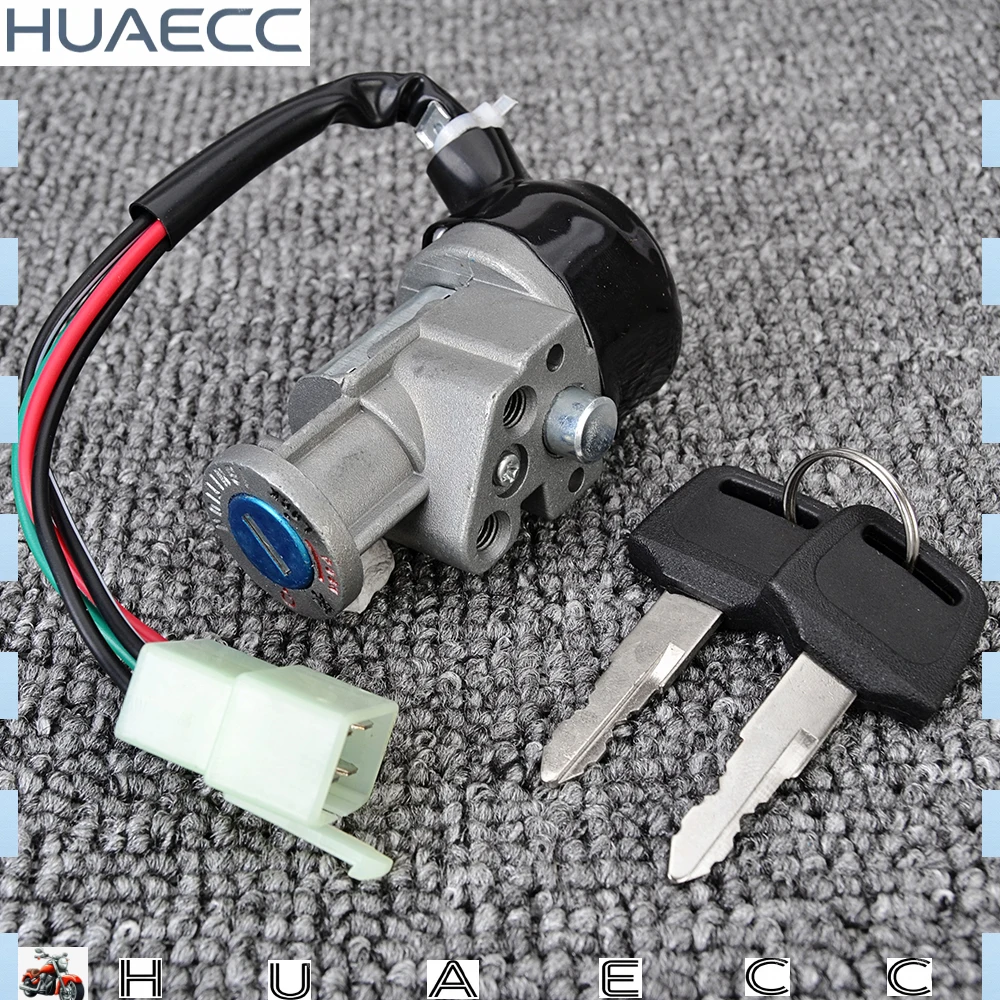 لهوندا CN250 CN 250 اللولب 1986-2007 35010-KS4-711 غطاء الوقود الغاز مفتاح إشعال قفل المقعد مع مجموعة المفاتيح #6