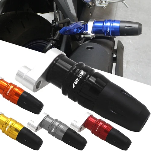 Para YAMAHA YZF R3 R25 MT03 MT25 R3 MT-03 2019-2025 accesorios de motocicleta almohadillas de tope de marco cubierta de motor deslizadores cubiertas protectoras