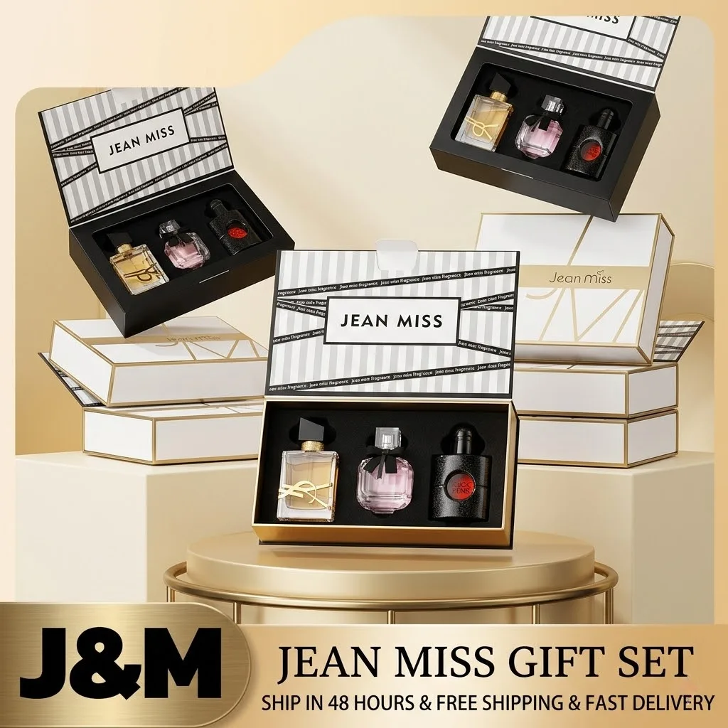 

3x30mlLuxury Women's Perfume Gift Set Original Plant Floral Long-lasting Fragrance Pheromone Perfume Body Mist Spray forRomantic