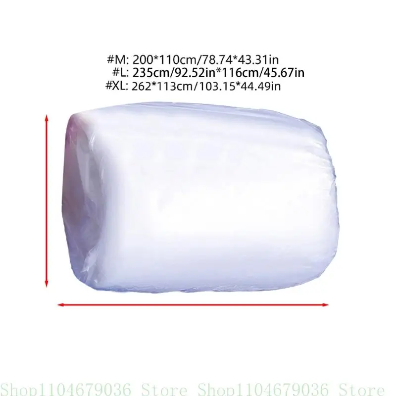 Capa descartável para motocicleta, à prova d'água, fechada, interna e externa, à prova chuva, scooter elétrica, protetor à prova poeira