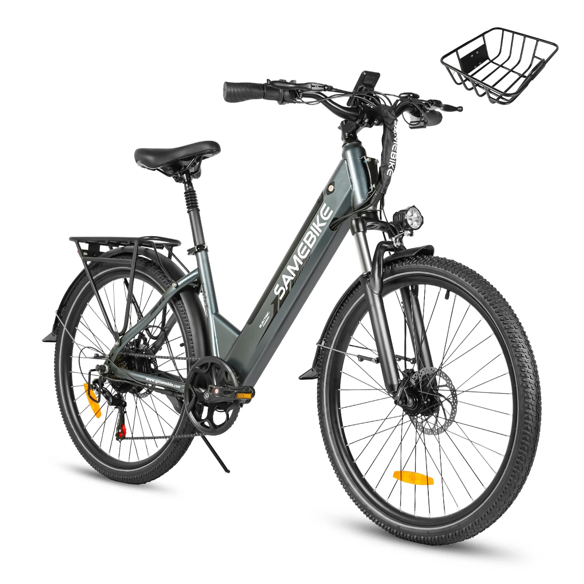 SAMEBIKE RS-A01PRO E-bike 500W motor, 36V15AH lithium batterij, mechanische schijfremmen, elektrische fiets, 26 inch banden.