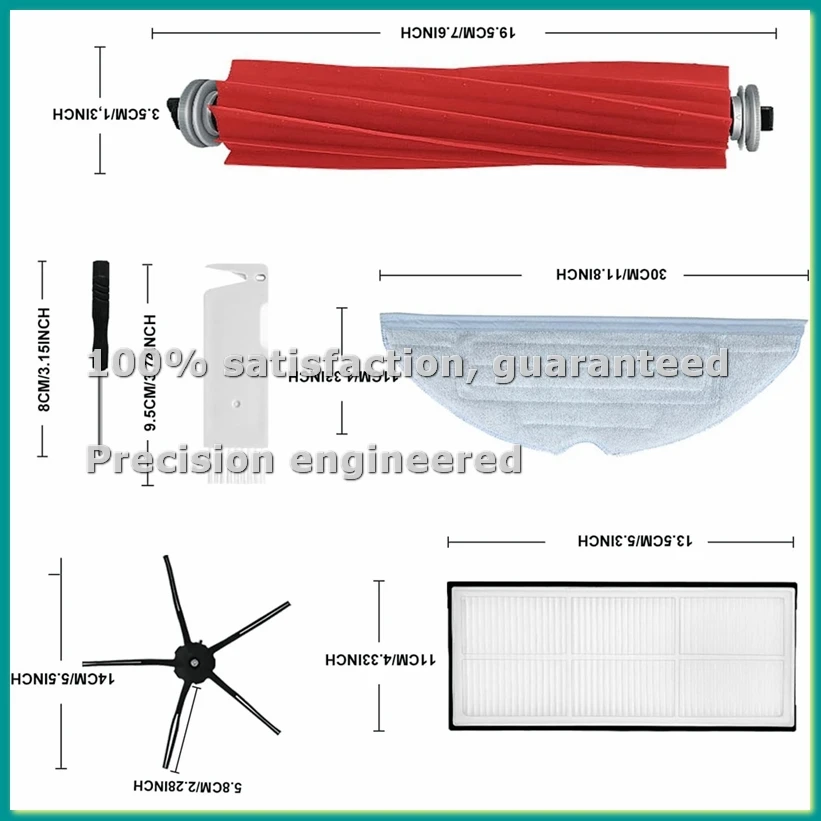 

Запчасти для пылесосов S7/S7+/S7 MaxV/S7 MaxV Plus/S7 MaxV Ultra/S7 Pro Ultra/T7/T7S Plus/G10/G10S Pro - AC17
