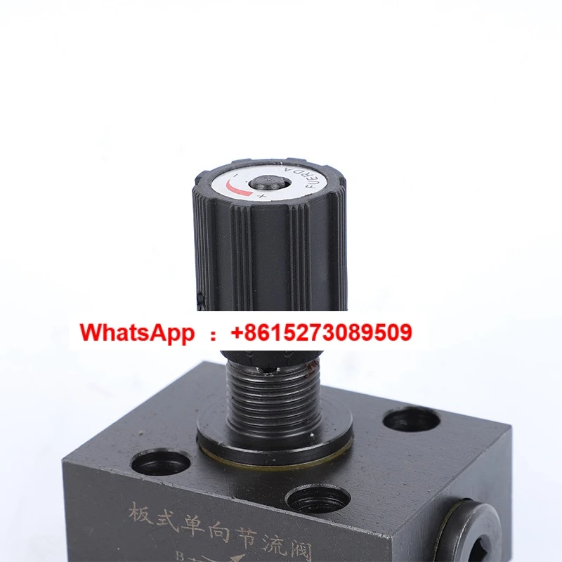 DRVP plate type one-way throttle valve wholesale DRVP8 10, 12, 16, 20 one-way throttle valve hydraulic throttle