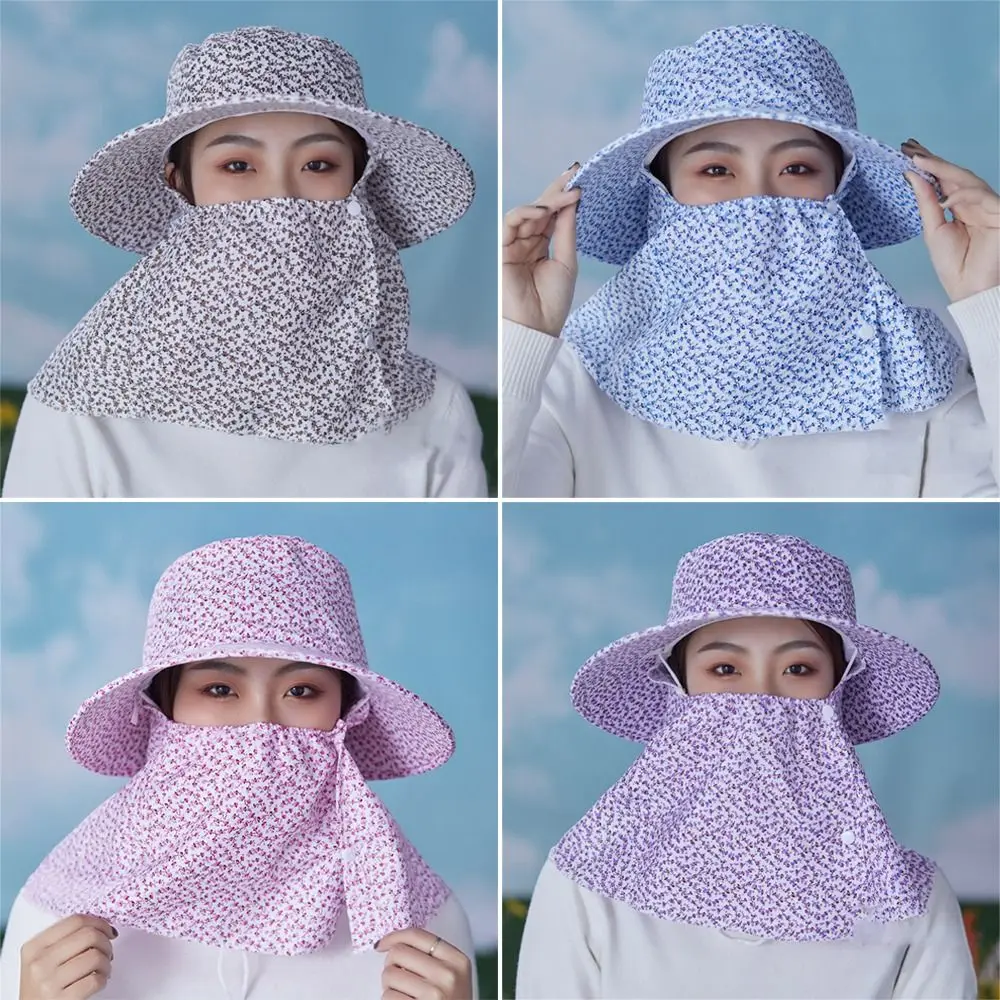 

Fishing Hunting Hiking Wide Brim Outdoor Protective Cover Visor Caps Sun Hat UV Protection Hats