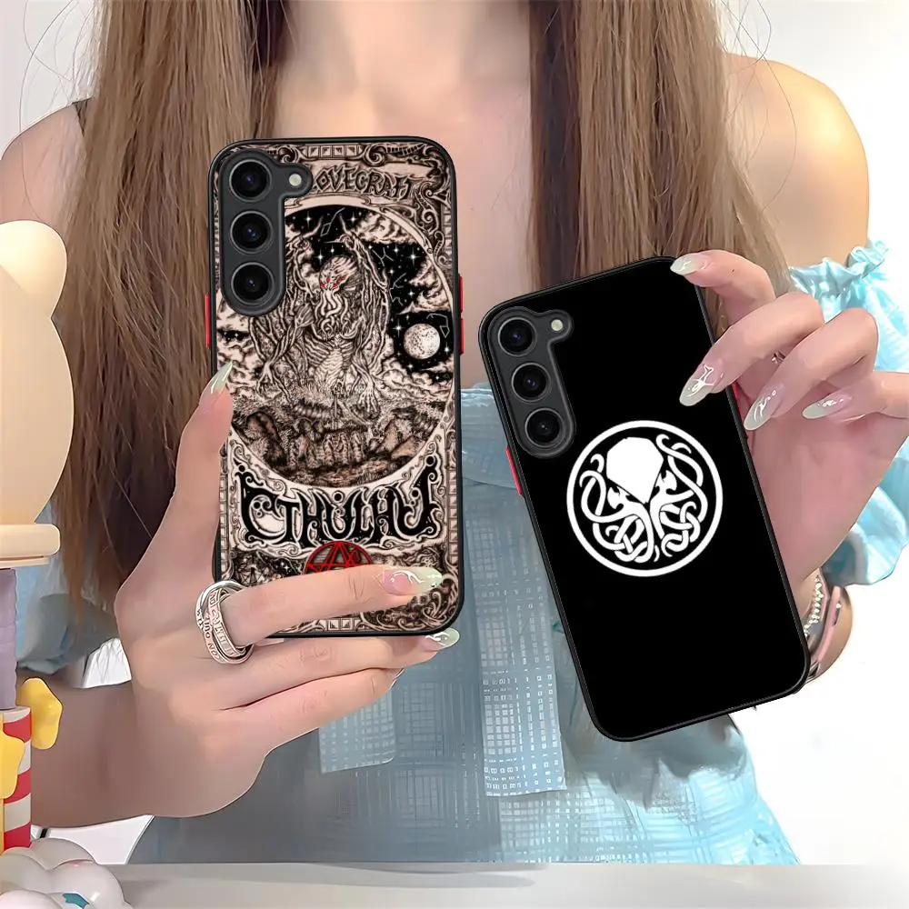 

Great Mythology Cthulhu Phone Case for Samsung Galaxy S26 S25 S24 S23 S22 S21 Plus FE Ultra Skin Feel Shockproof Cover