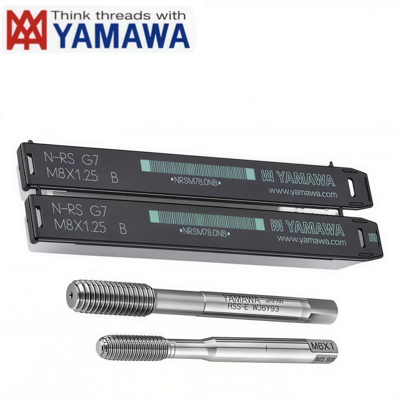 YAMAWA HSSE Forming Roll Tap Nano Coated M0.5M0.6M0.7M0.8M0.9M1M1.2M1.4M1.5M1.6M1.7Machine Screw Thread TapsM2M2.5M3M3.5M4 M4.5
