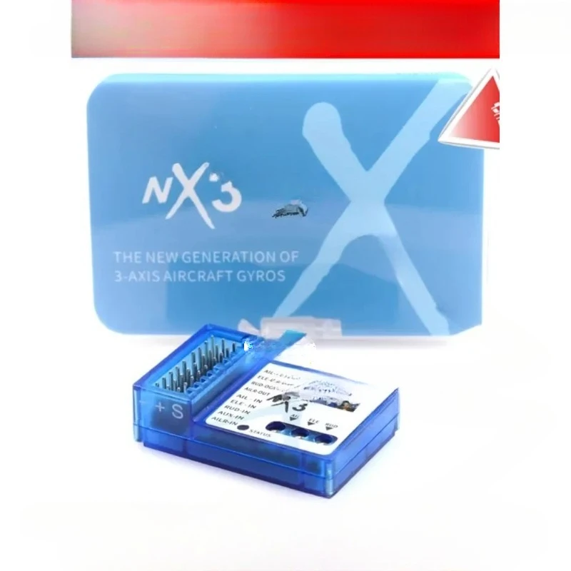 

NX3 Evo 3D Flight Controller with Stabilizer, Smart RC Plane Control System for Beginners & DIY Training Projects