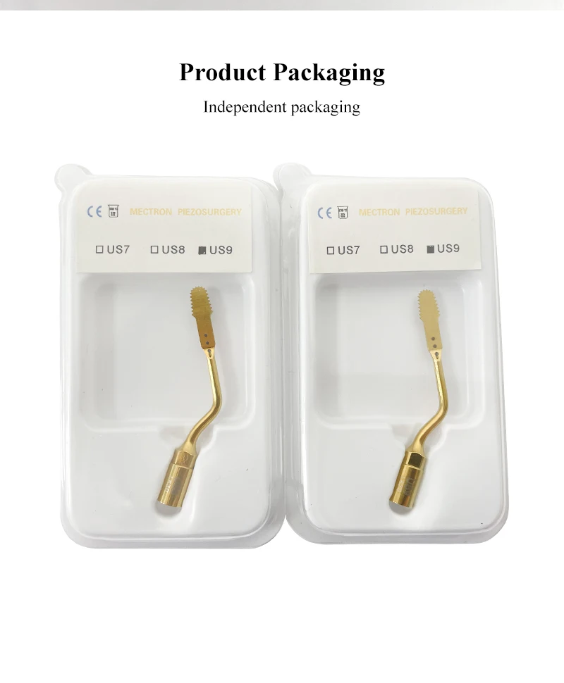 Dentale Piezochirurgie-Spitzen US9 für WOODPECKER/ MECTRON Piezochirurgie-Dentalmaschinen, Mikrosäge, Knochenschneidewerkzeuge für die Zahnmedizin – Detail 7