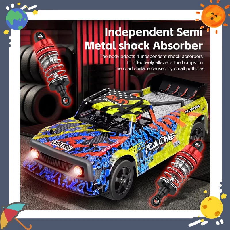 

Electric Four-Wheel Drive Flat Car 1:12 Scale Brushless Remote Controlled Toy for Children with 60km/h Speed New Arrival