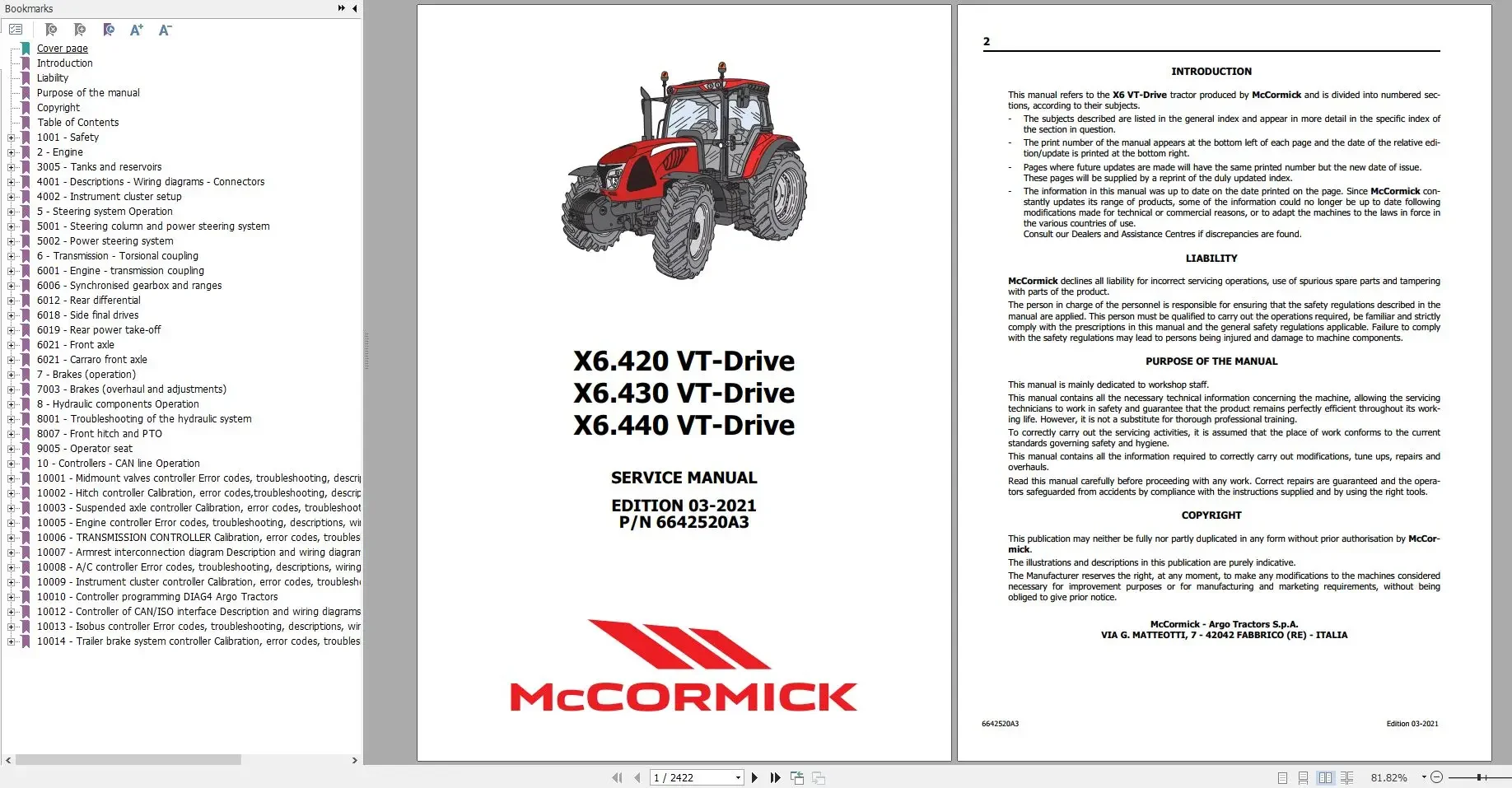 

McCormick Трактор 13,1 ГБ PDF Учебные пособия по немецкому языку DE Учебные пособия Оператор и сервисные руководства