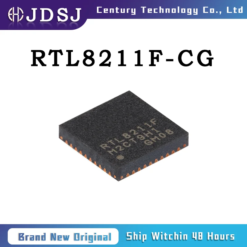 

5PCS/10PCS/50PCS/100PCS 100% NEW RTL8211F RTL8211F-CG QFN40 IC