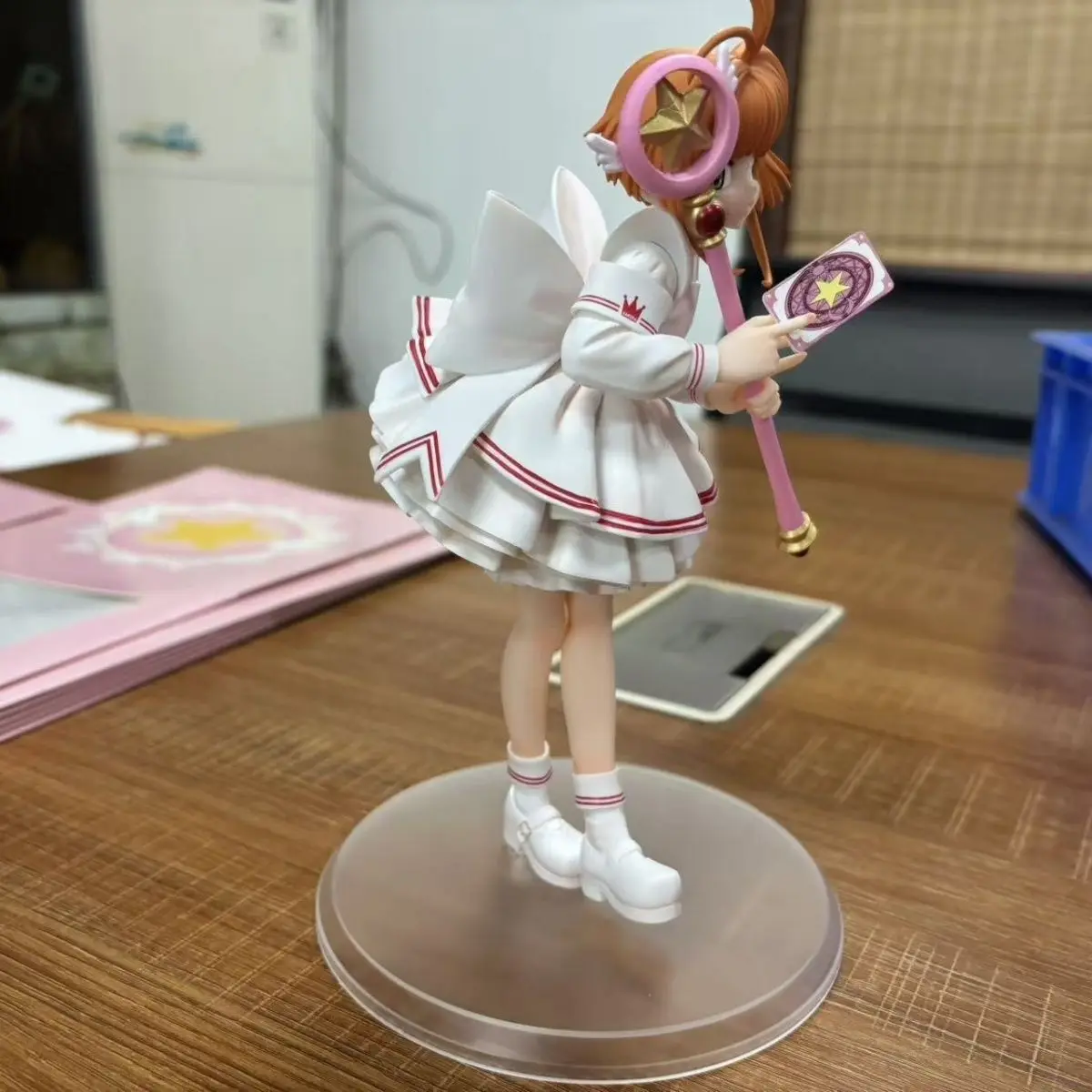 22 سنتيمتر كاردكابتور ساكورا الشكل كينوموتو ساكورا أرقام البلاستيكية نماذج أنيمي تمثال جمع لعبة مكتب الديكور طفل هدايا الهالوين