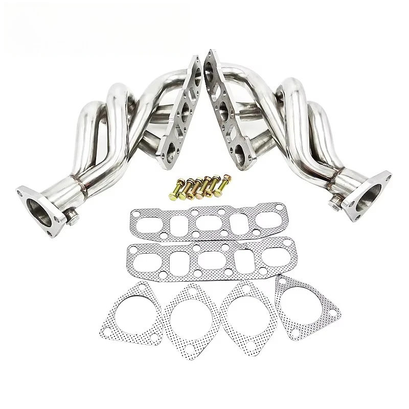 Exhaust Test Pipe & Header with Resonated for Nissan 03-06 350Z Z33 G35 V35 VQ35DE