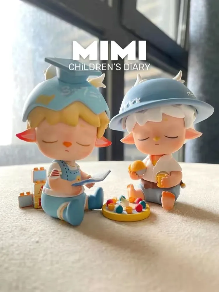 Kawaii Blind Box Mimi Children'S Diary Series Blind Box 2nd Generation Anime Figure Cute Boy Trendy Play Doll Gift For Kids Toys