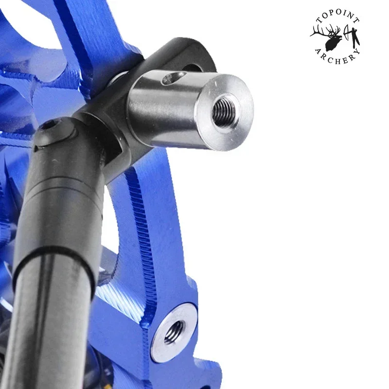 1 Stück PR607 Einseitiger V-Bar Stabilisator für Recurve- und Compoundbögen, verstellbares Schießzubehör – Detail 4