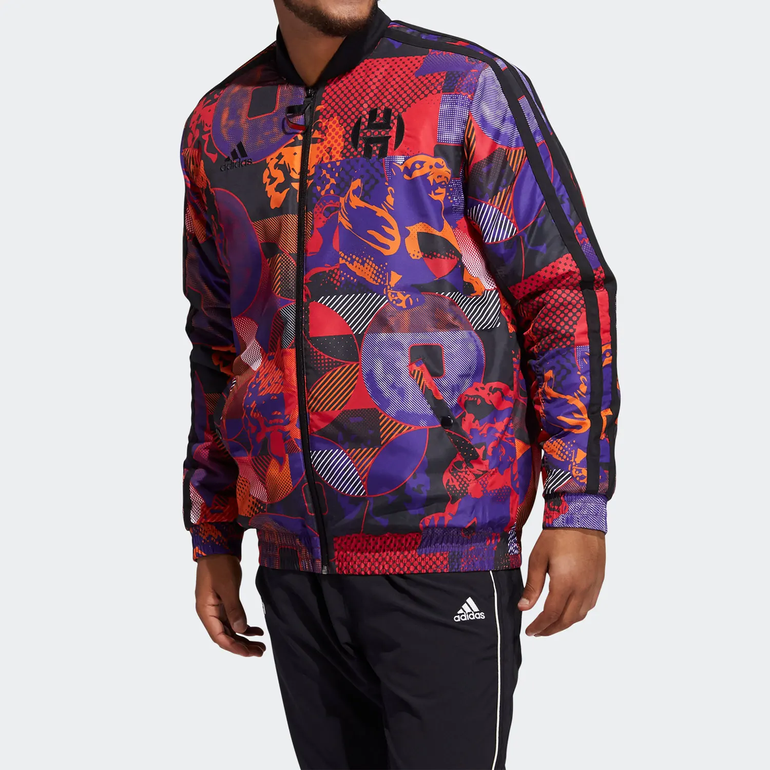 

Adidas оригинальная мужская баскетбольная куртка MIC HARDEN JKT GQ2832