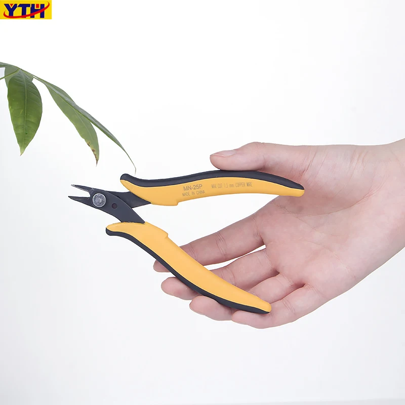 Mini Wire Cutter Diagonal Pliers Multi-tools Small Cutting Nippers Electronic Insulating Rubber Pliers Hand Tools Jewelry DIY