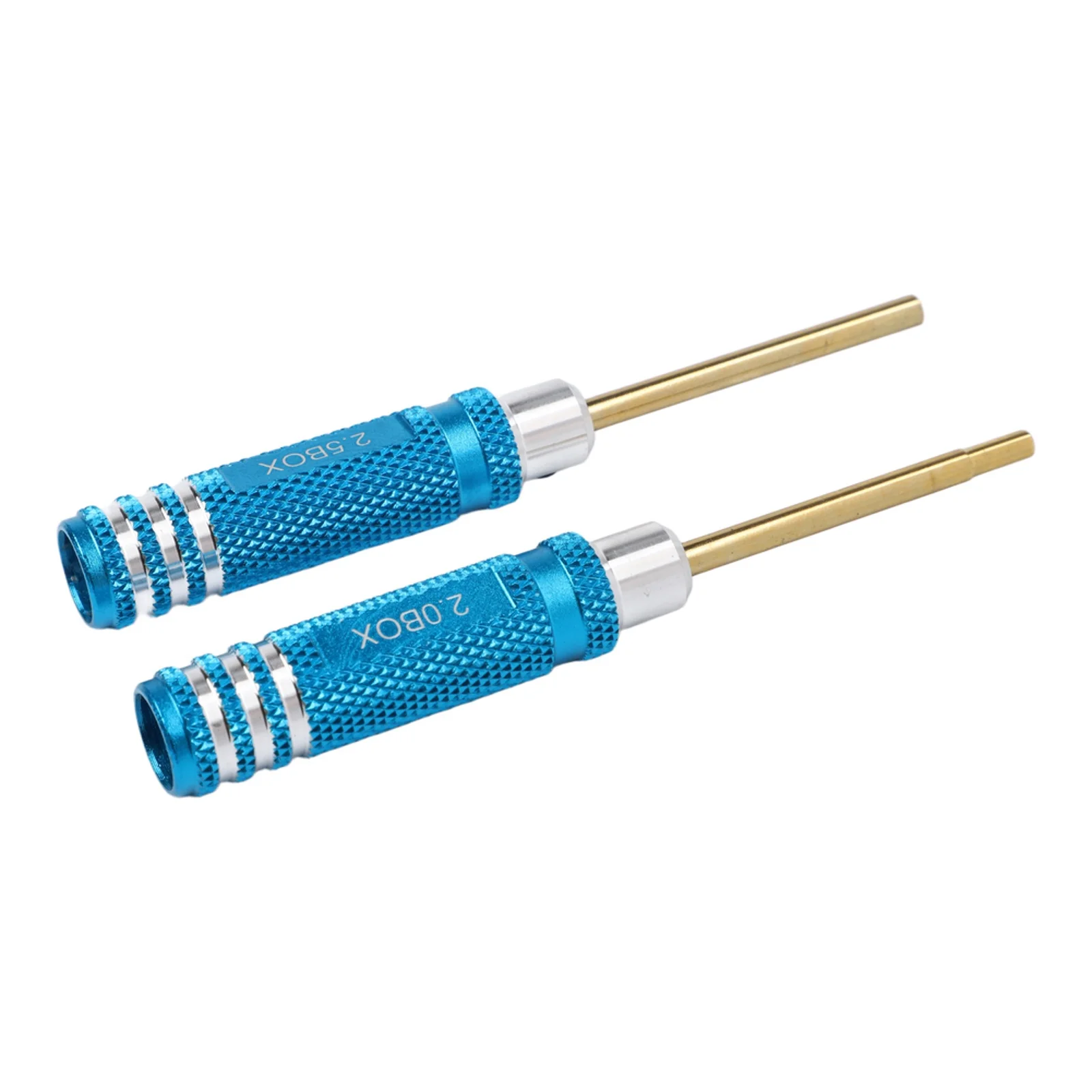 7 Piece Hex Screwdriver Set 2.0-5.0mm Aluminum Alloy Handle For RC Car Boat Airplane Model Assembly Repair Tools