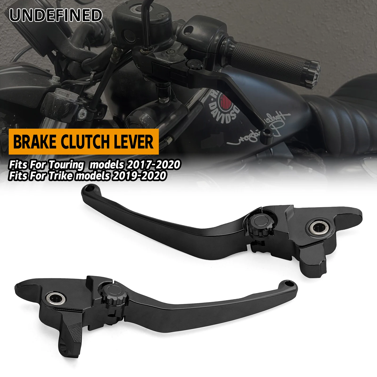 Palancas de embrague de freno de motocicleta para Harley Touring Road King Electra Glide Road Glide Street Glide 2017-2020 Trike Tri Glide