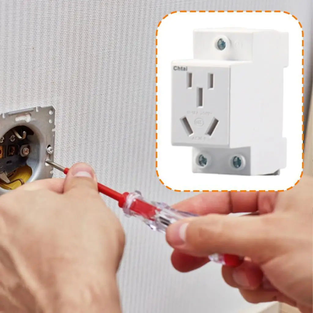 Modular Din Rail Mount Quality Copper Fittings Modular Plug for Industrial Office Workshops Machinery Household Appliances