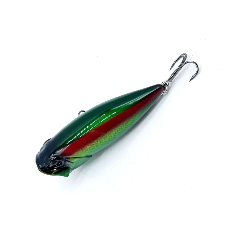 THRITOP New Popper Fishing Lure Artificial Bait TP182 Floating Wobbler 65MM 9G 5 Colors  Long Casting Fishing Accessories