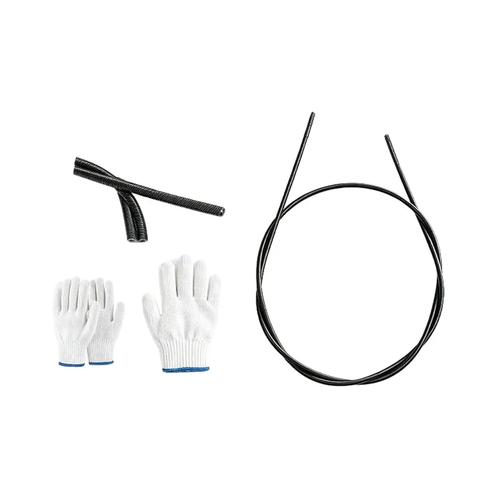 1pcs Flexible Drive Shaft Core For Stihl= FS38 FS45 FS55 FS75 FS85 Trimmers= 1.45m Steel Inner Cable With Work Gloves Kit