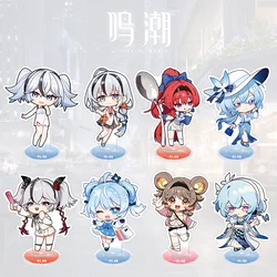Wuthering Waves Jinhsi Gallery Figure Stand Model Plate Key Ring Changli Acrylic Standing Anime Zhezhi Xiangliiyao Gifts