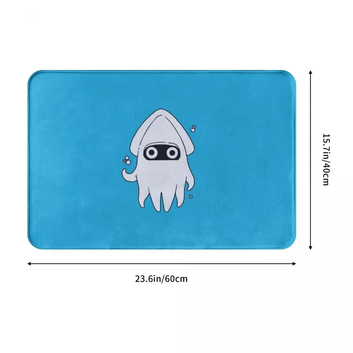 Blooper Squid Polyester Doormat Rug carpet Mat Footpad Non-slip dust-proo Front Room Corridor Kitchen Bedroom balcony toilet