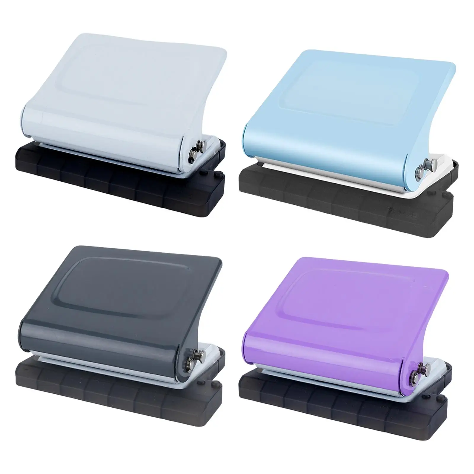 

10 Hole Punch Manual Reusable Portable Mini Paper Punch Paper Punch Paper Puncher for File Folder Crafting Binding Studio Office