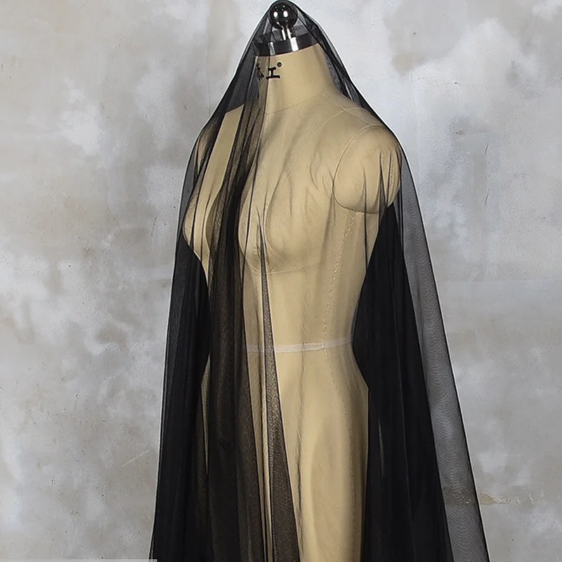 160cm Breit Hohe Festigkeit Micro Elastische Weiche Mesh Tüll Stoff ist Verwendet zu Nähen die Unterwäsche der Kleider und hochzeit Kleider