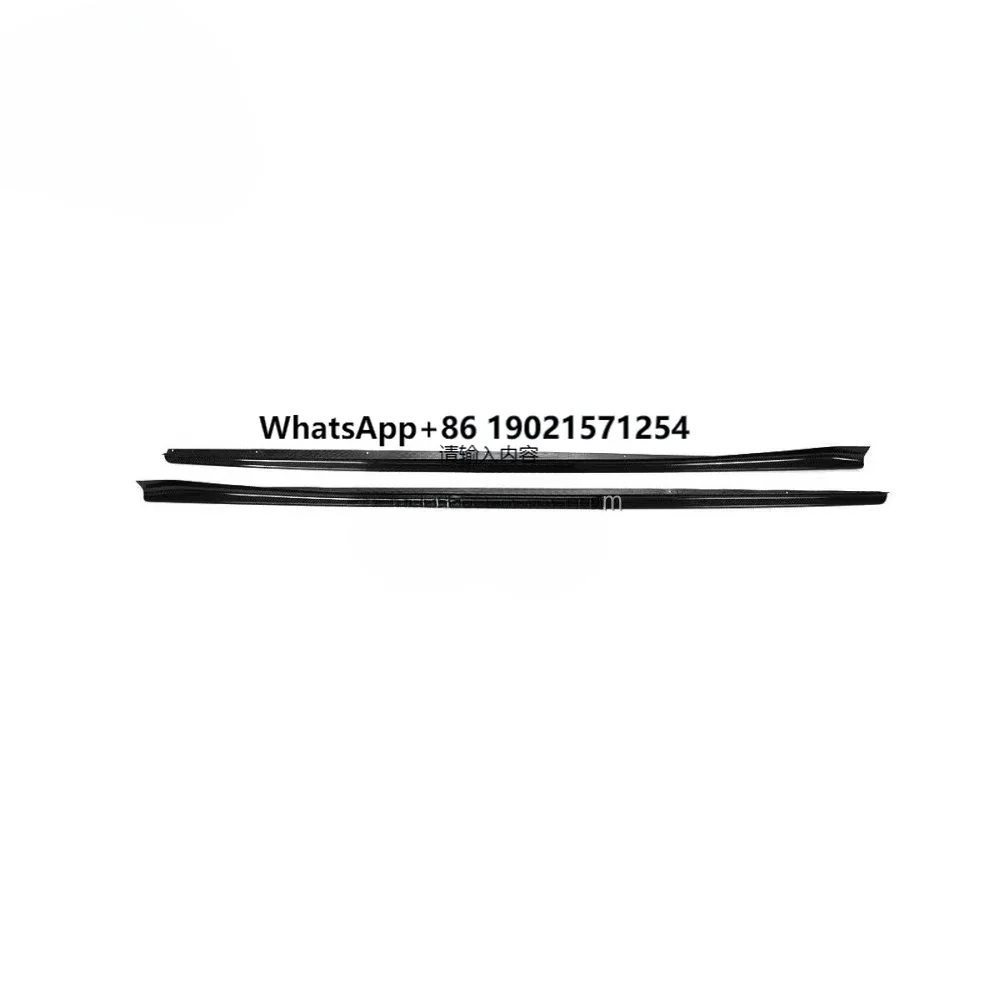 

3D Carbon Fiber Side Skirt for G15 G16 M8 F93 Car Bumper