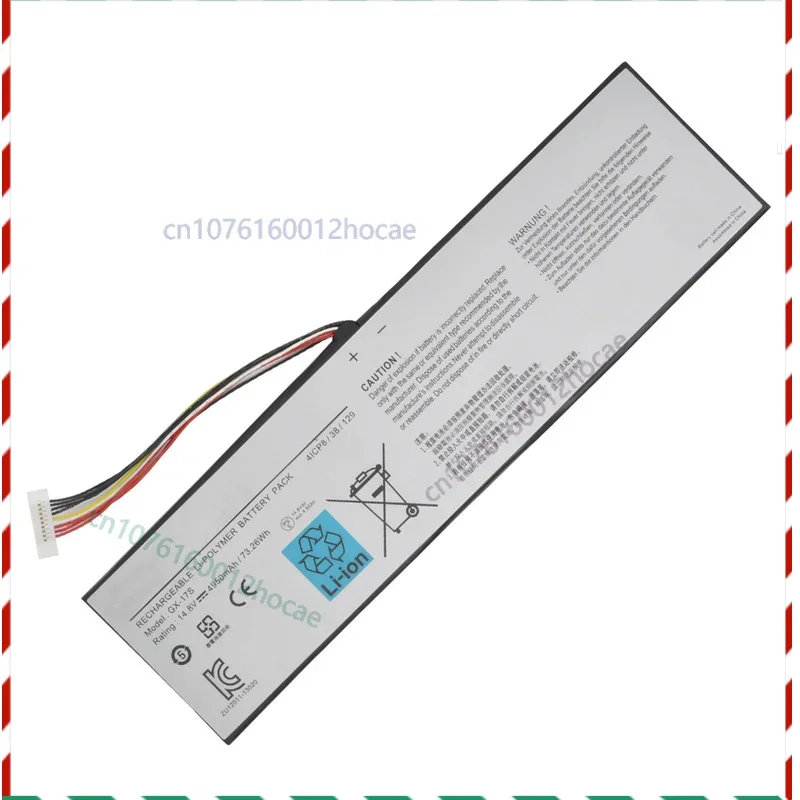 

New GX-17S GX17S Battery for GIGABYTE AORUS X3 Plus X5 V5 X7 V2 V3 V4 V5 X5S