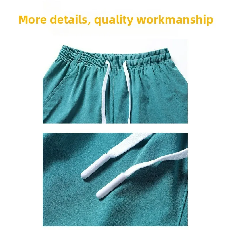 I pantaloncini sportivi da uomo sono traspiranti, freschi, ad asciugatura rapida, casual, per corsa all'aperto, escursionismo, campeggio, ciclismo, maratona, pantaloni da spiaggia da uomo