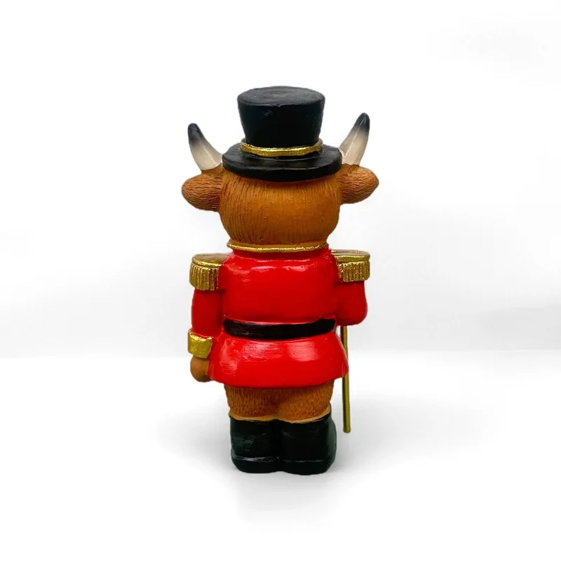 جديد كسارة البندق الحرس عالية الأرض الثور استهلاك المنزل في الهواء الطلق الراتنج الحرف الزينة الحلي الإبداعية