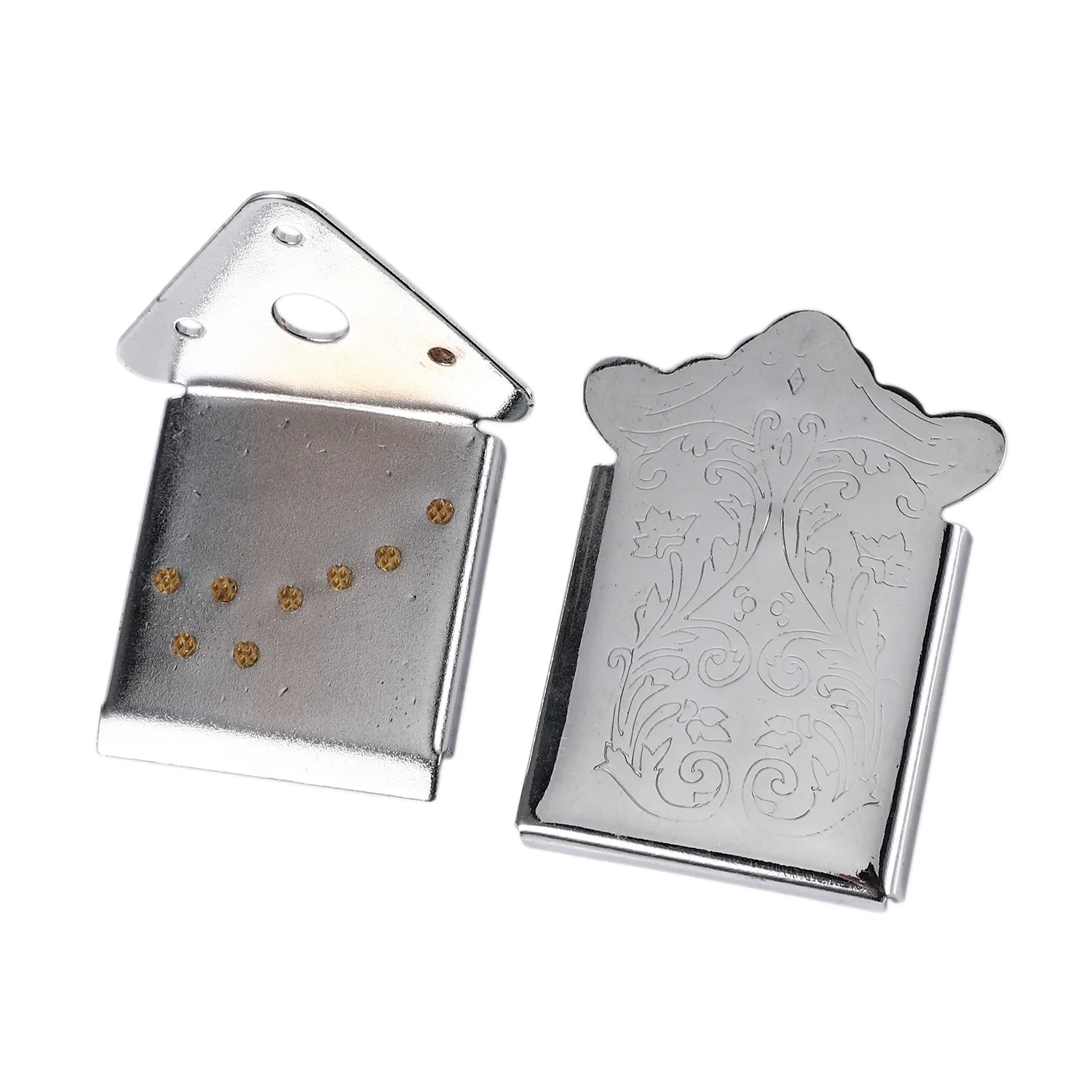 SMIEA Mandolin Tailpiece Bridge, Mandolin Guitar Tailpiece with Screws for 8 String Mandolin Guitar Musical Instrument Part