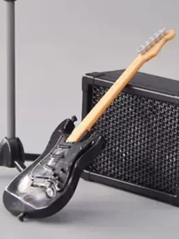 D black guitar