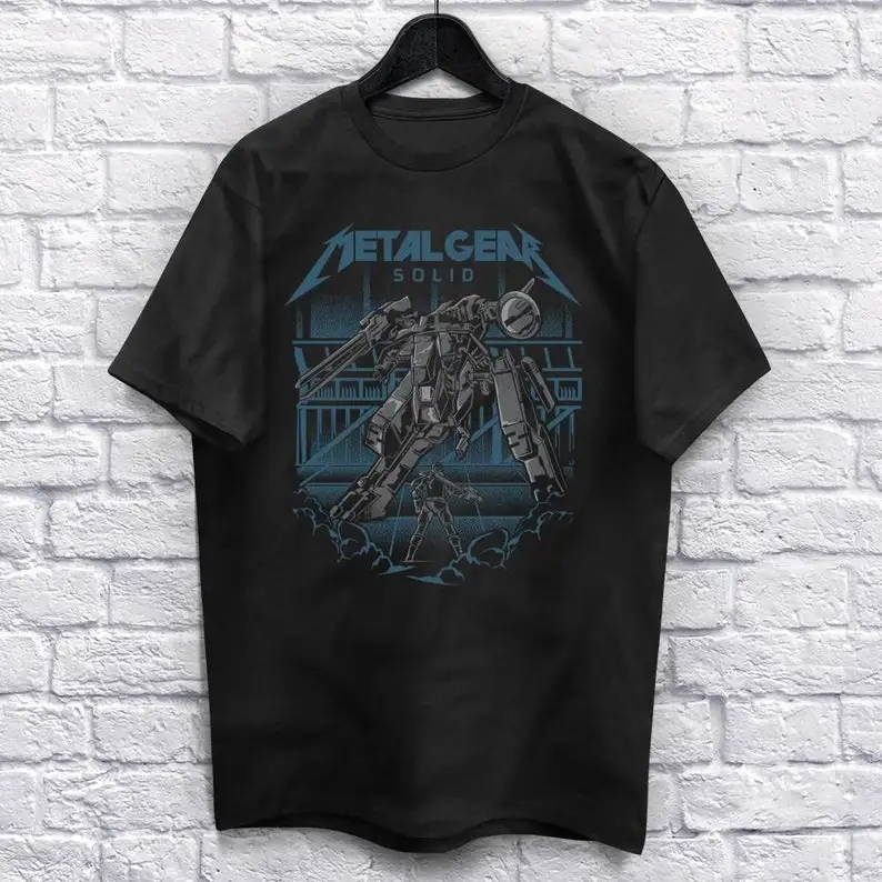 Heavy Gear T-Shirt Unisex (For Men and Women) Shirt Heavy Metal Shirts. Metalhead Shirt Music Tee Retro Gaming