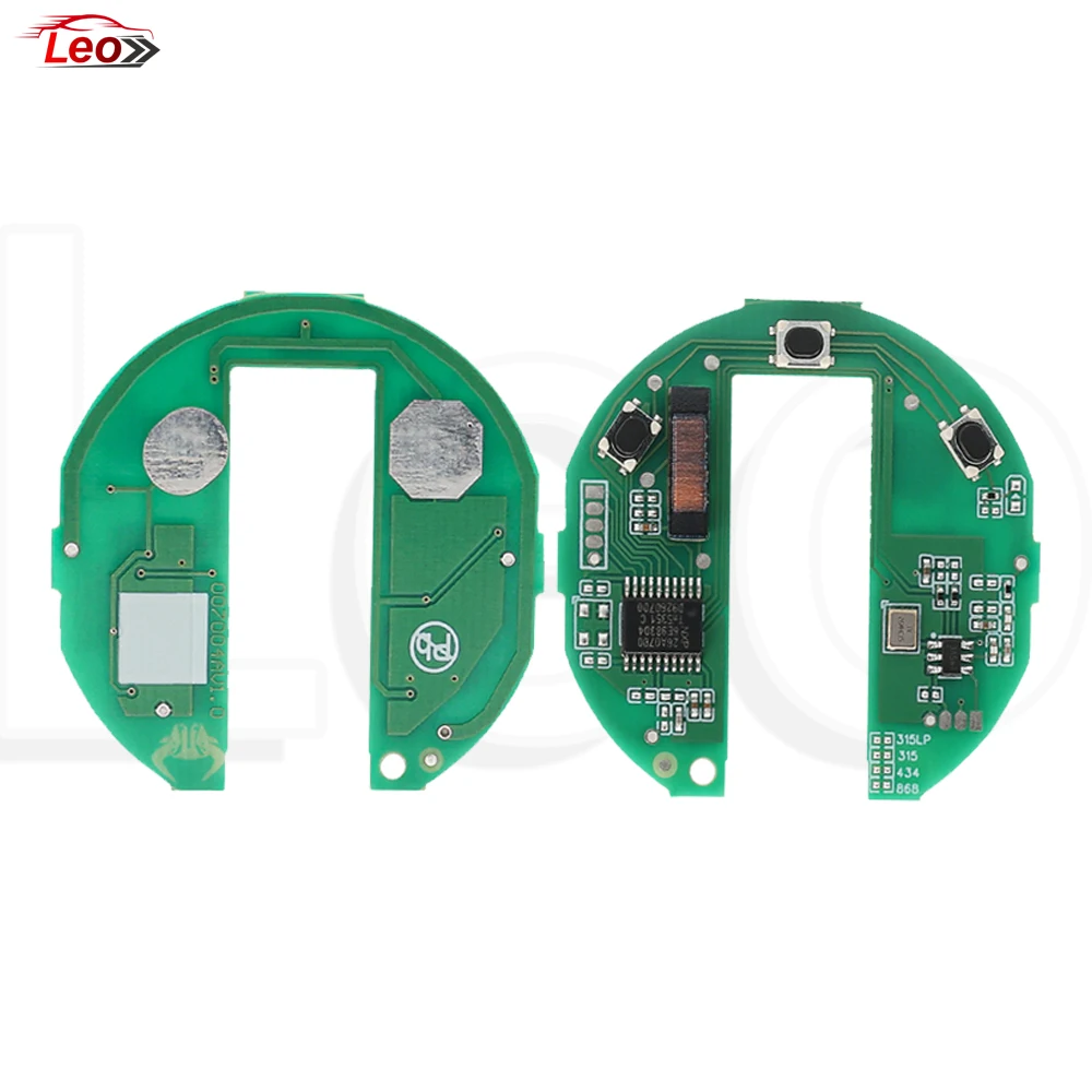 Leo For BMW MINI Cooper R56 R57 R58 R60 R61 Clubman 2006-2013 315LP/315/433/868MHz 46chip 3button Car Smart Key FCC: KR55WK49333