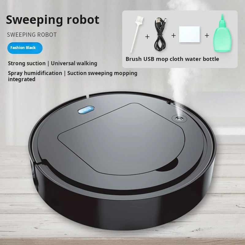 Automatic recharging sweeping robot 3 in 1 household charging intelligent integrated vacuum sweeper 110V
