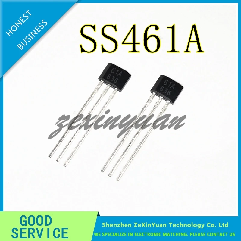10 peças/20 peças/50 peças ss461a ss461 461a 461 61a sensor ss efeito hall travamento TO-92S