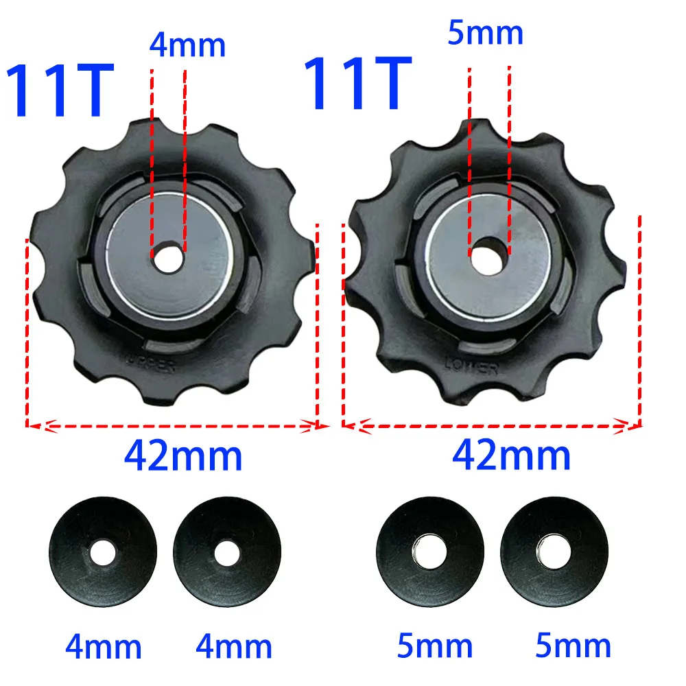 11T Road Bike Rear Derailleur Pulley Wheel Guide 11T Jockey Roller Apex Red Rival Force Pulley For SRAM 10/11 Speed 10V 11V