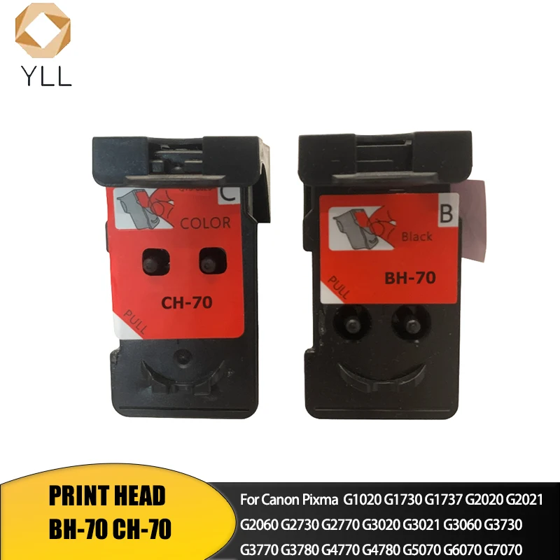 

BH-70 CH-70 Print head BH70 CH70 Compatible For Canon PIXMA G3060 G2060 G3020 G2070 G4070 G5070 G6070 G1020 G2020 Printer