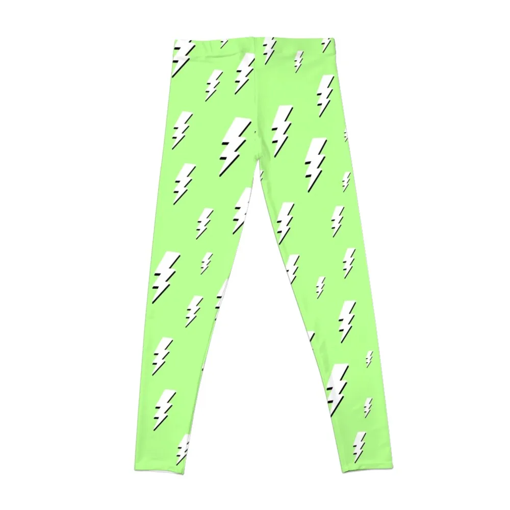 Colourful Lightning Bolt Pattern Leggings Women's sports Clothing fitness Sweatpants Womens Leggings